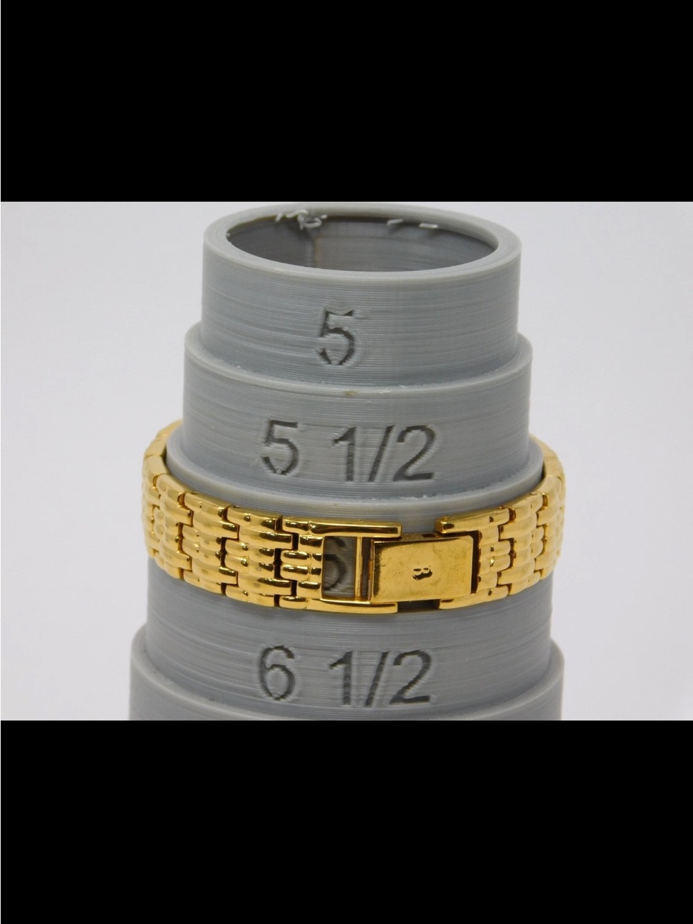 Bulova Womens Watch 97S36 Gold Tone Bracelet Black Dial Diamond Accent Ladies 6" - Picture 5 of 5